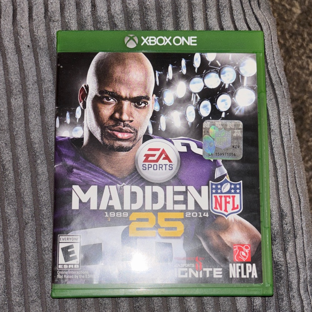 Madden NFL 25 Xbox One Game - Green Case